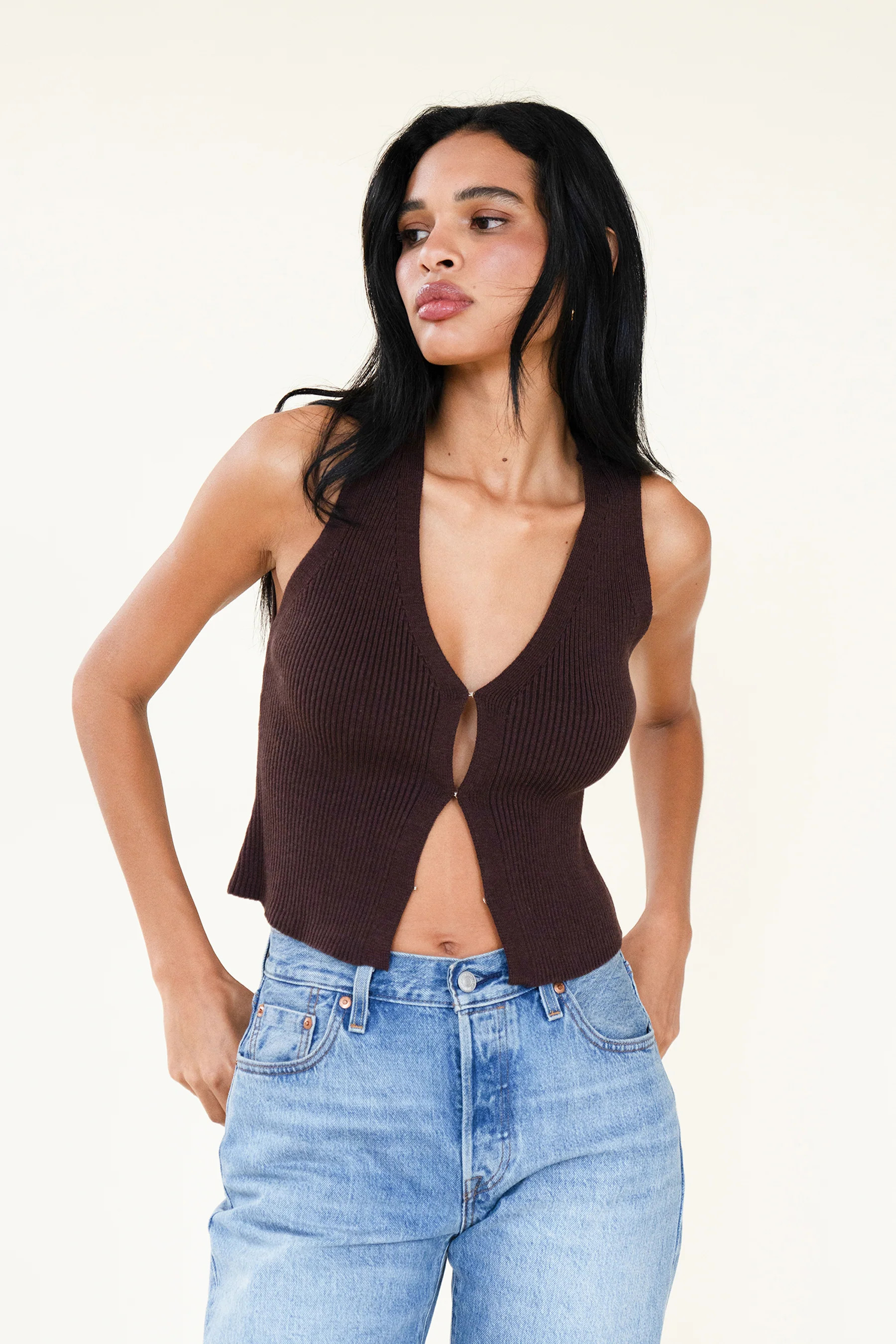 IDA KNIT - BRUN | Sisterhood