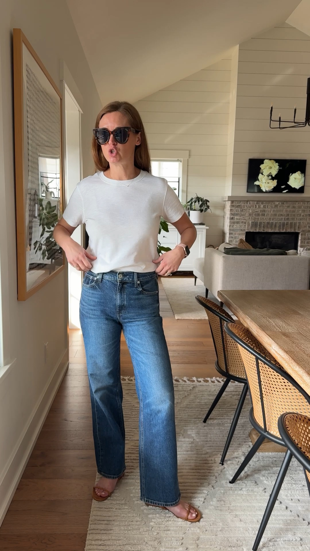 Jeans I went up a size to 26 in short inseam (I’m 5’4)

#LTKgrwm #LTKootd #LTKdayinmylife