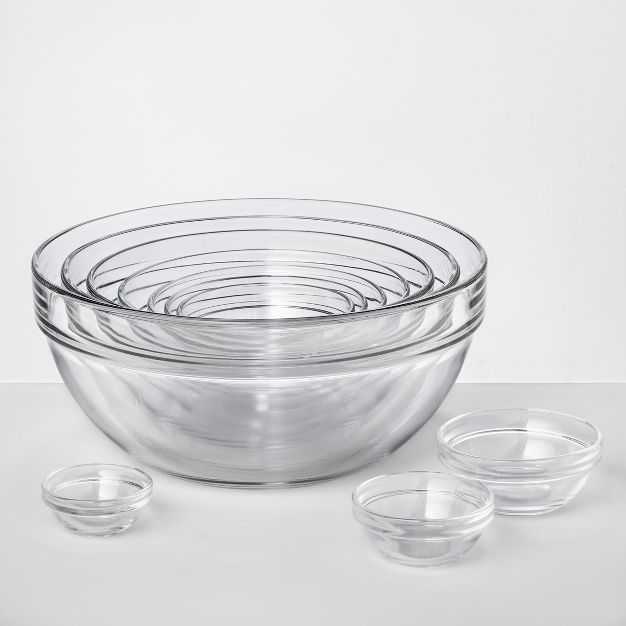 10pc Glass Mixing Bowls - Made By Design™ | Target