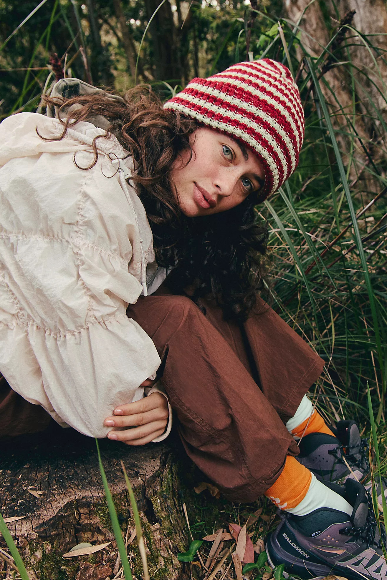 Stripe It Up Cool Down Beanie | Free People (Global - UK&FR Excluded)