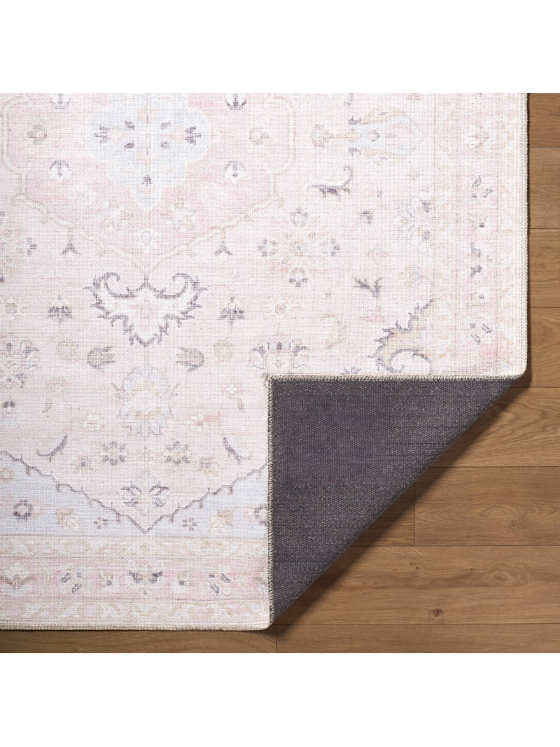 My Texas House Mia 7 ft 10 in x 10 ft Washable Area Rug | Walmart (US)