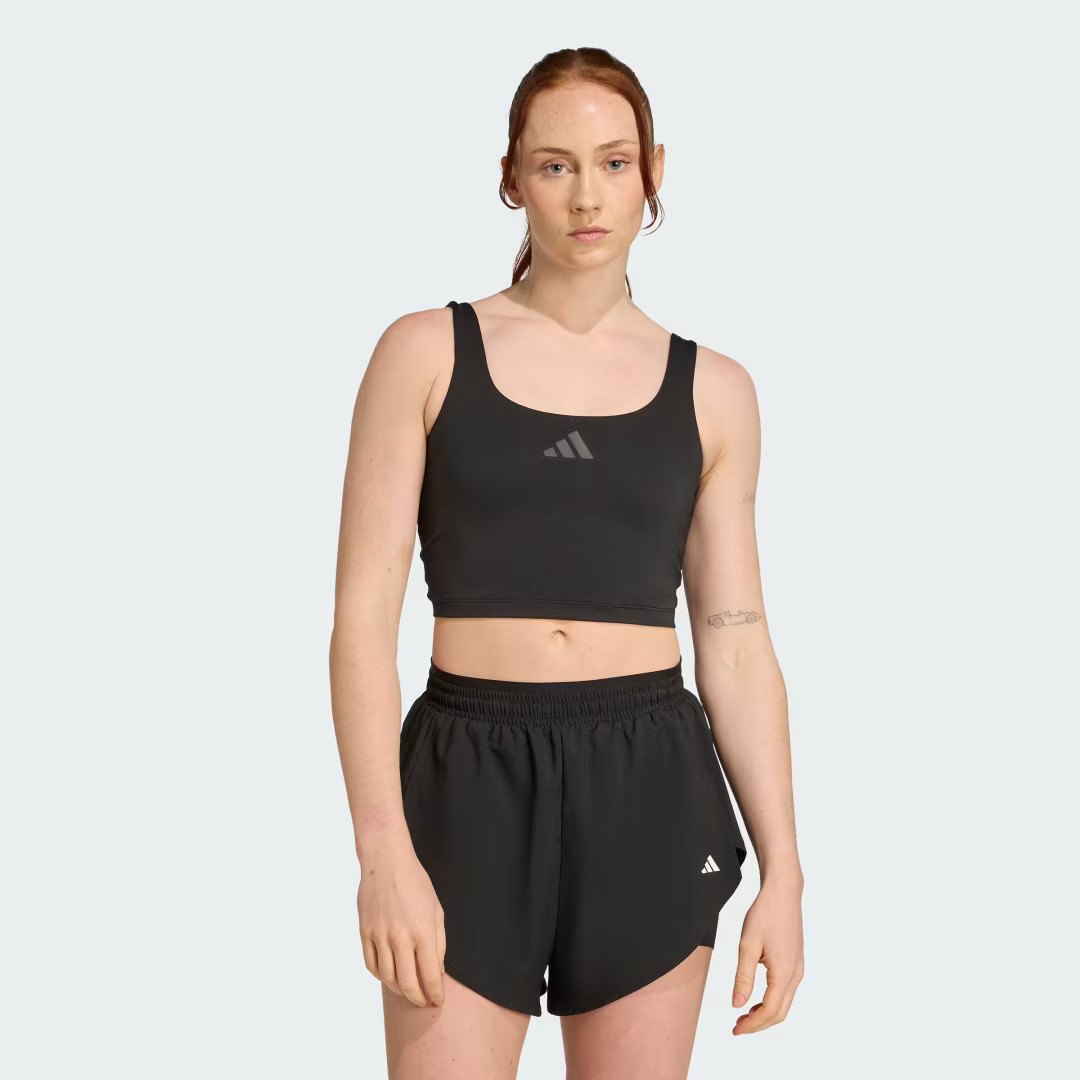 adidas Power Light Support Bra Tank Black L - Womens Boxing Tank Tops | adidas (US)