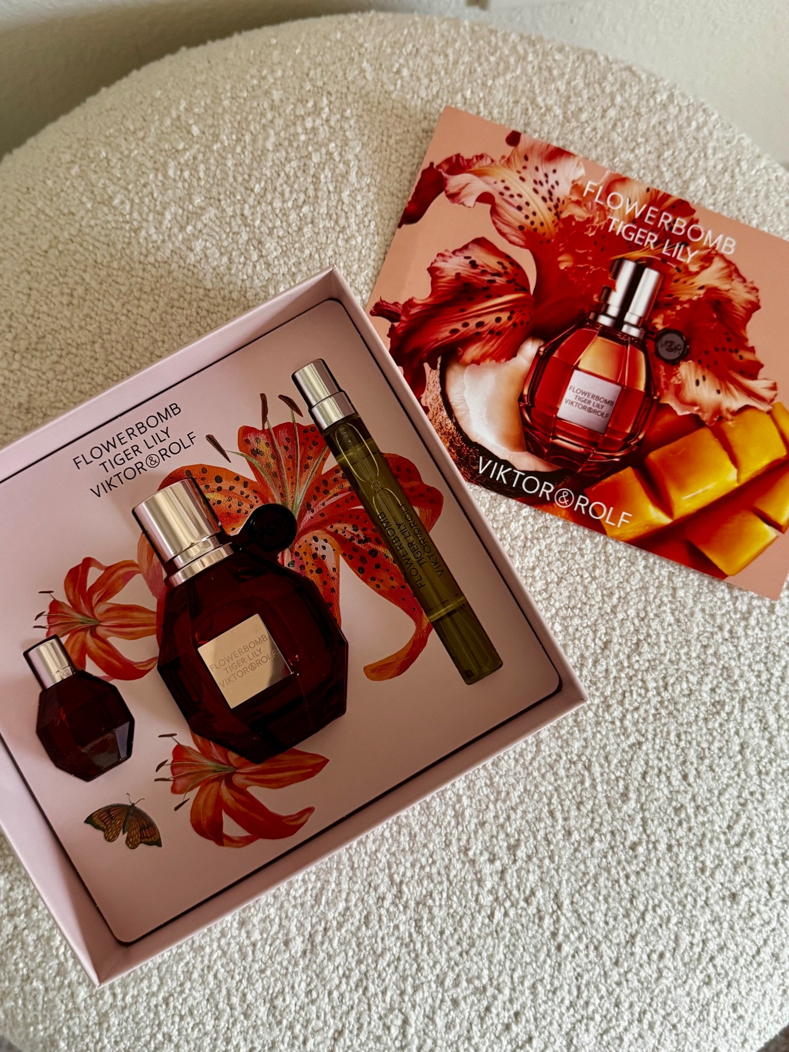 Transport yourself to a summer oasis with Flowerbomb Tiger Lily by Viktor&Rolf 🌸🌺An exotic blend of Coconut Milk, Tiger Lily, and Mango, enhanced by Warm Benzoin, adds a touch of sensuality to this luxurious and beachy elixir. ✨
This wild and tropical delight will consume your senses all summer long.

#LTKBeauty