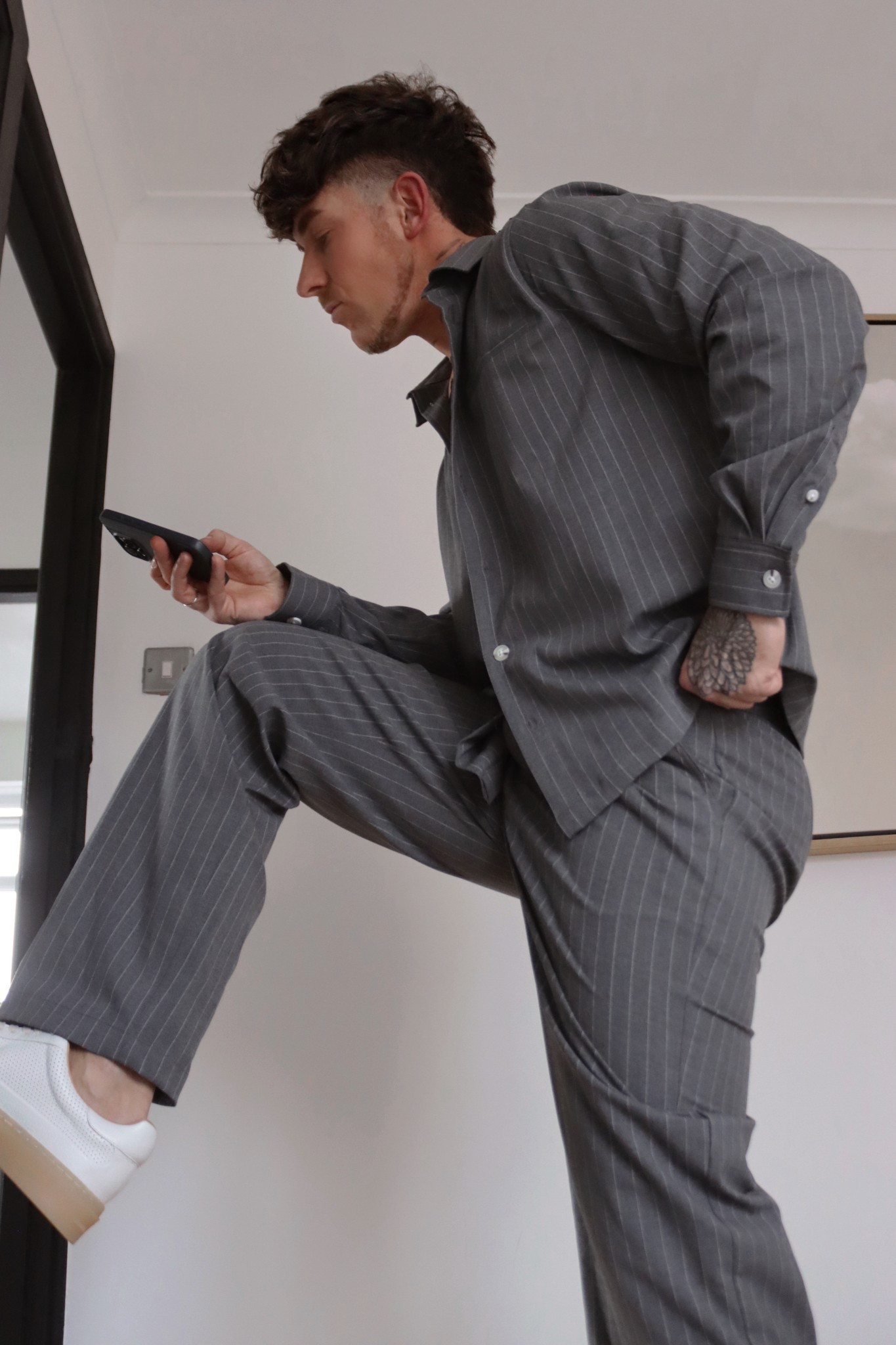 This ASOS pinstripe set 🤌🏻🤌🏻🤌🏻

#LTKstyletip #LTKuk #LTKmens