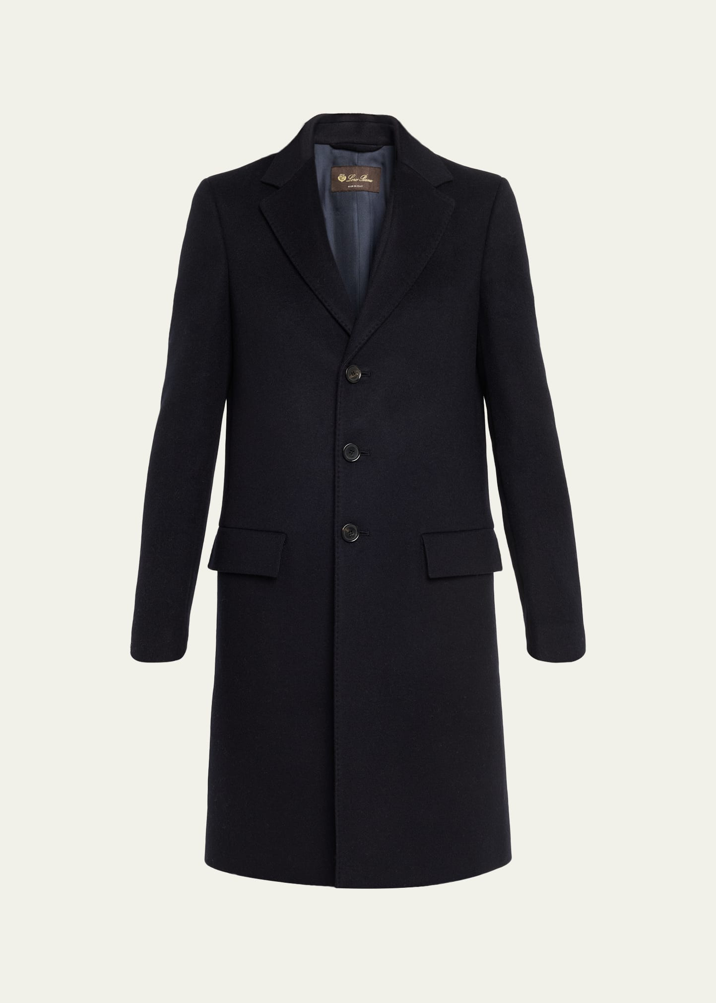 Loro Piana Alby Single-Breasted Cashmere Coat | Bergdorf Goodman