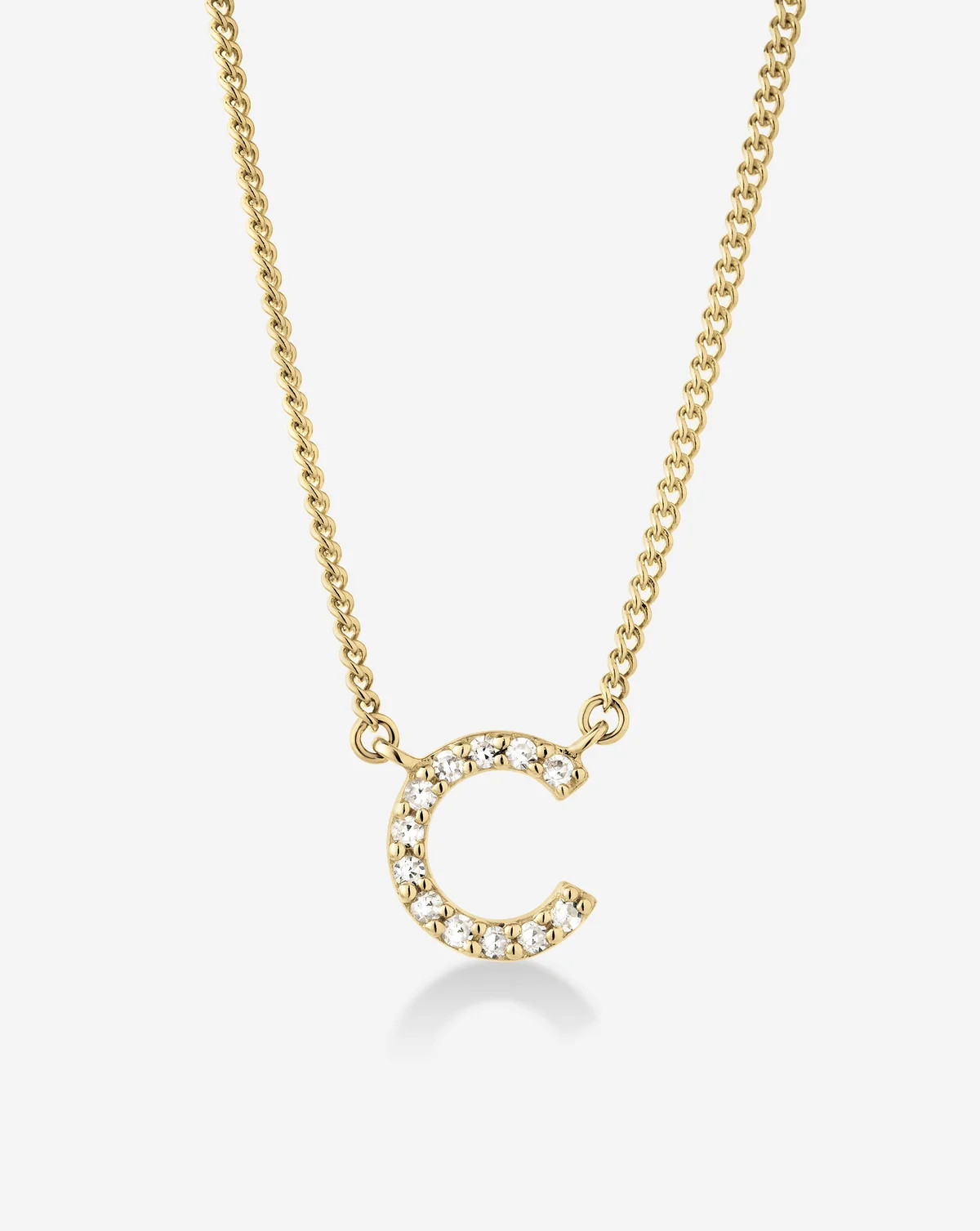 Diamond Initial Necklace | Ring Concierge