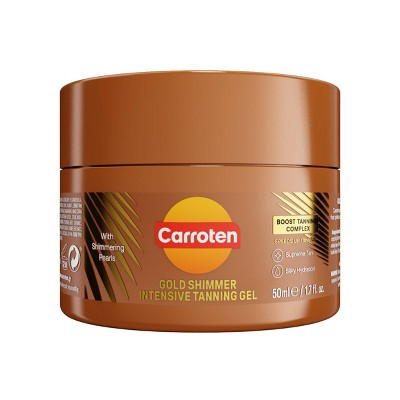 Carroten Gold Shimmer Intensive Tanning Gel Mini - 1.7 fl oz | Target