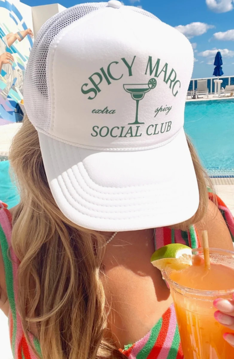 PRE-ORDER: Spicy Marg Club Trucker Hat | Apricot Lane Boutique