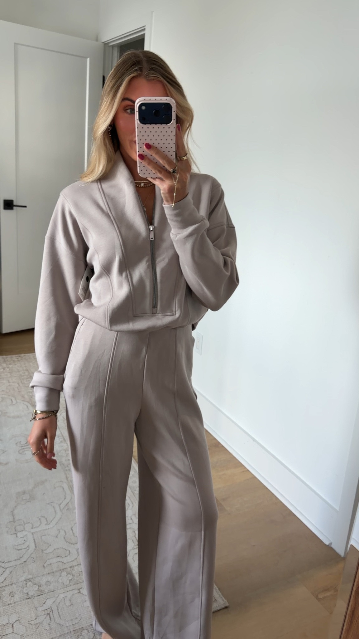 @Spanx size xs Our SPANX AirEssentials® Long Sleeve Shawl Collar Jumpsuit is made with our signature spacer fabric that's light-as-air, cloud-soft, and oh-so-smooth. This elevated essential features long sleeves, a sophisticated shawl collar with a half-zip detail, and functional side seam pockets—plus our patent-pending Take Off Technology that makes bathroom breaks easy and fuss-free. Sleek enough for travel or errands and cozy enough for lounging at home, this throw-on-and-go jumpsuit will take you anywhere and everywhere.

#LTKootd #LTKTravel #LTKdayinmylife