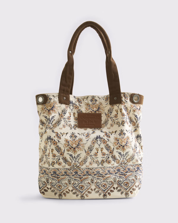Canvas Tote Bag | Abercrombie & Fitch (US)