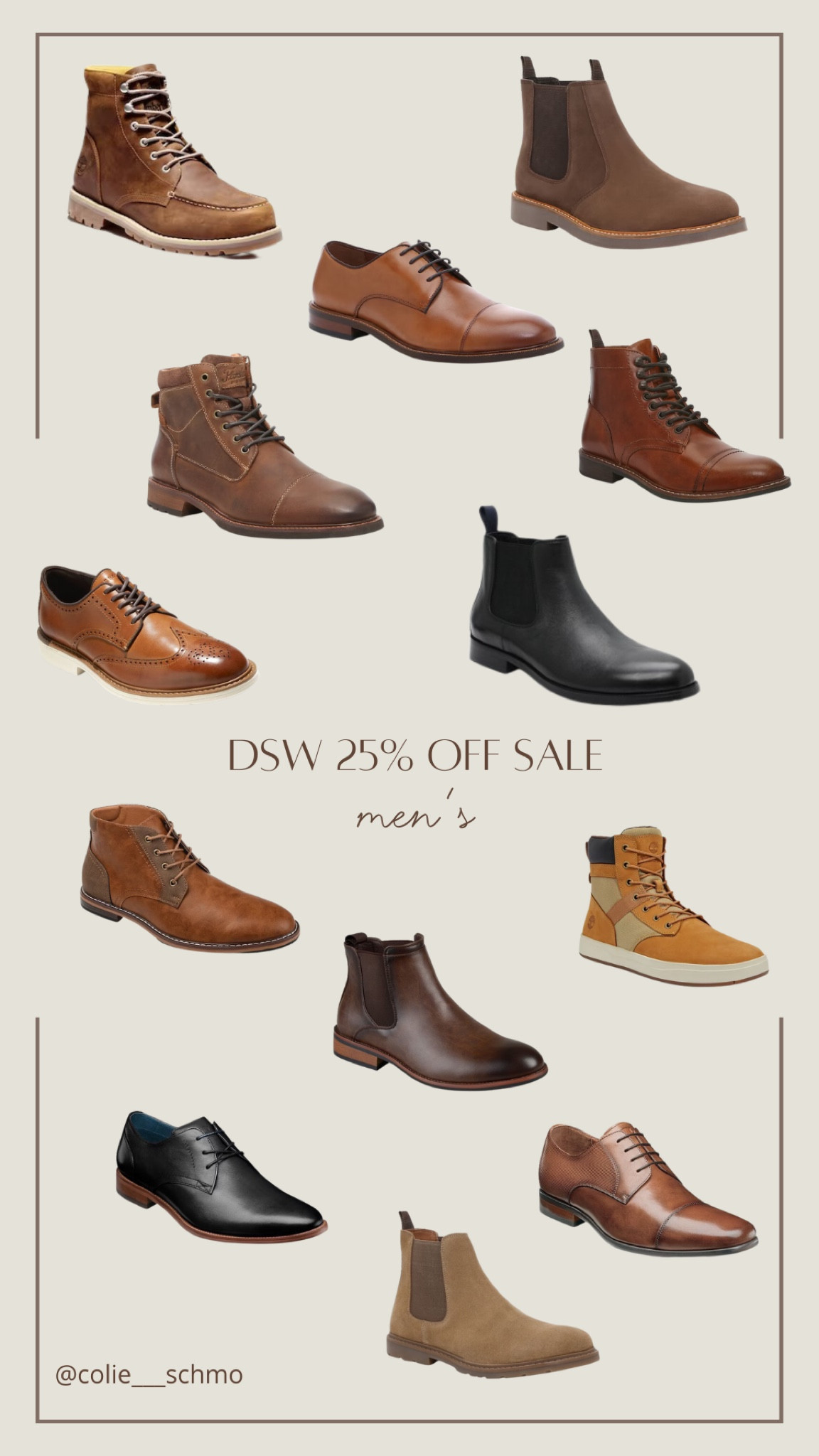 DSW 25% Off Sale ends today! Take advantage of these great deals on men’s boots and dress shoes.

#LTKsalealert #LTKmens #LTKshoecrush