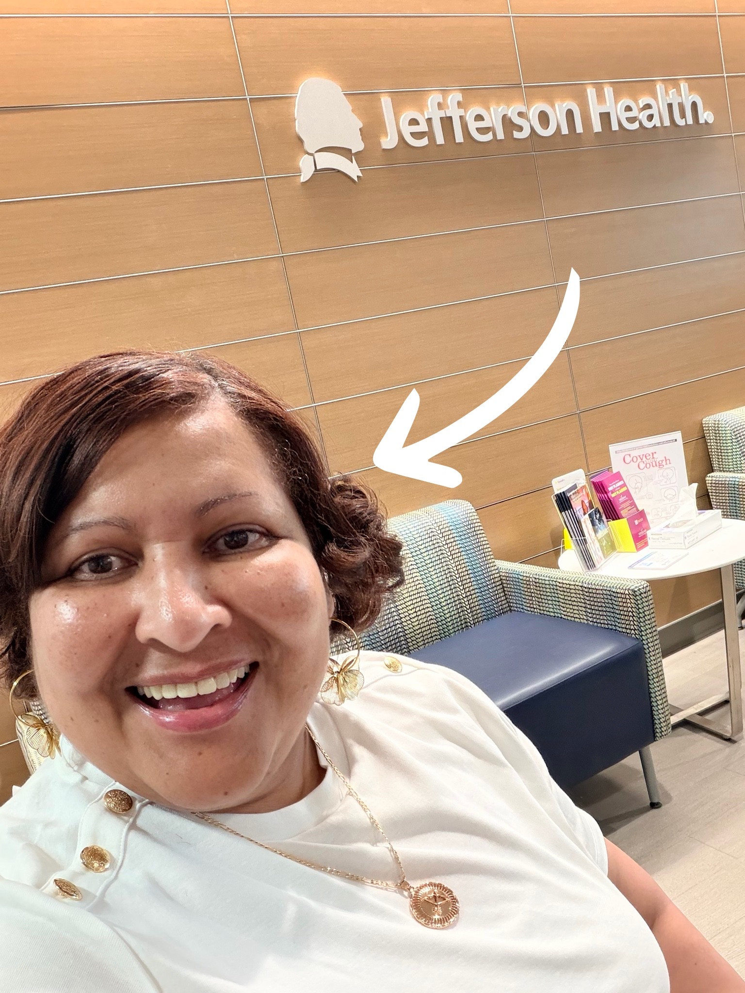 This is what I wore to my doctors appointment yesterday. It was just a routine appointment but I really feel like I was overdressed🤣 You can’t see it here, but I have on a fancy maxi skirt. 
Next time I’m wearing jeans 👖￼

#LTKPlusSize #LTKootd #LTKOver40
