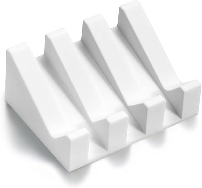 Silicone Soap Dish with Drain for Shower Bathroom Bar Soap Holder, Self Draining Waterfall Drying... | Amazon (US)