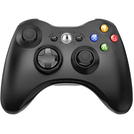 VOYEE Wireless Controller Compatible with Microsoft Xbox 360 & Slim, with Upgraded Joystick/Dual Sho | Amazon (US)
