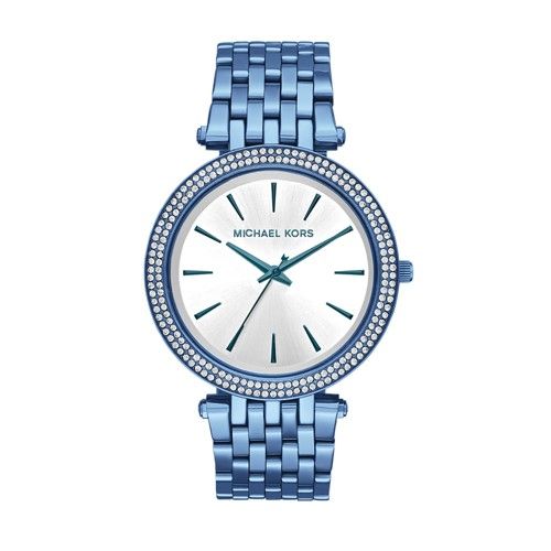 Michael-Kors Darci Ocean Blue Ip Three-Hand Watch Mk3675 Jewelry - MK3675-WSI | Watch Station