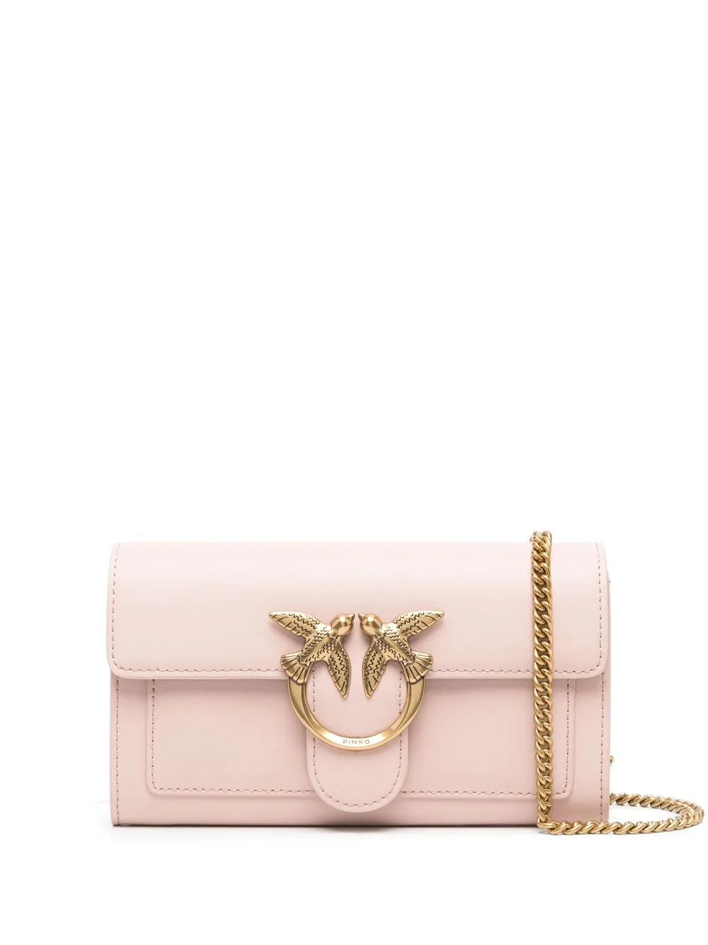 PINKO Borsa a Tracolla Love One In Pelle  - Farfetch | Farfetch Global