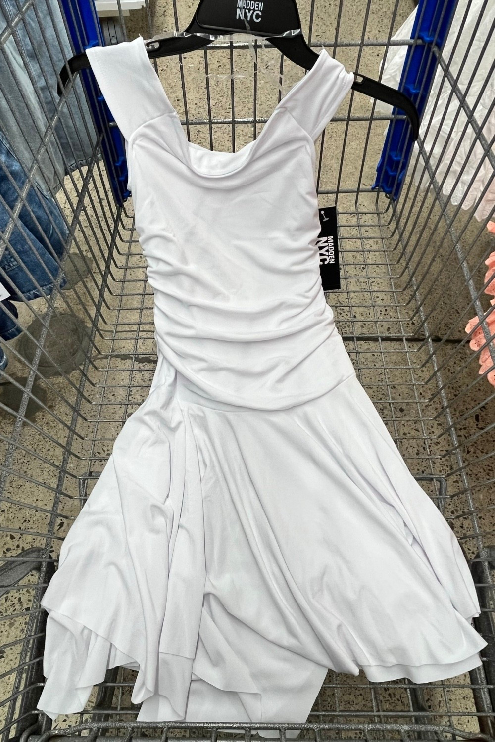 Walmart white off shoulder mini dress for the bride to be.

Country concert dresses, spring dresses, resort wear 2026, date night dresses, bachelorette weekend, bachelorette party dresses, honeymoon packing, bridal shower dresses, engagement photo shoot, festival dresses, graduation dresses, summer dresses.

#LTKWedding #LTKSeasonal #LTKTravel