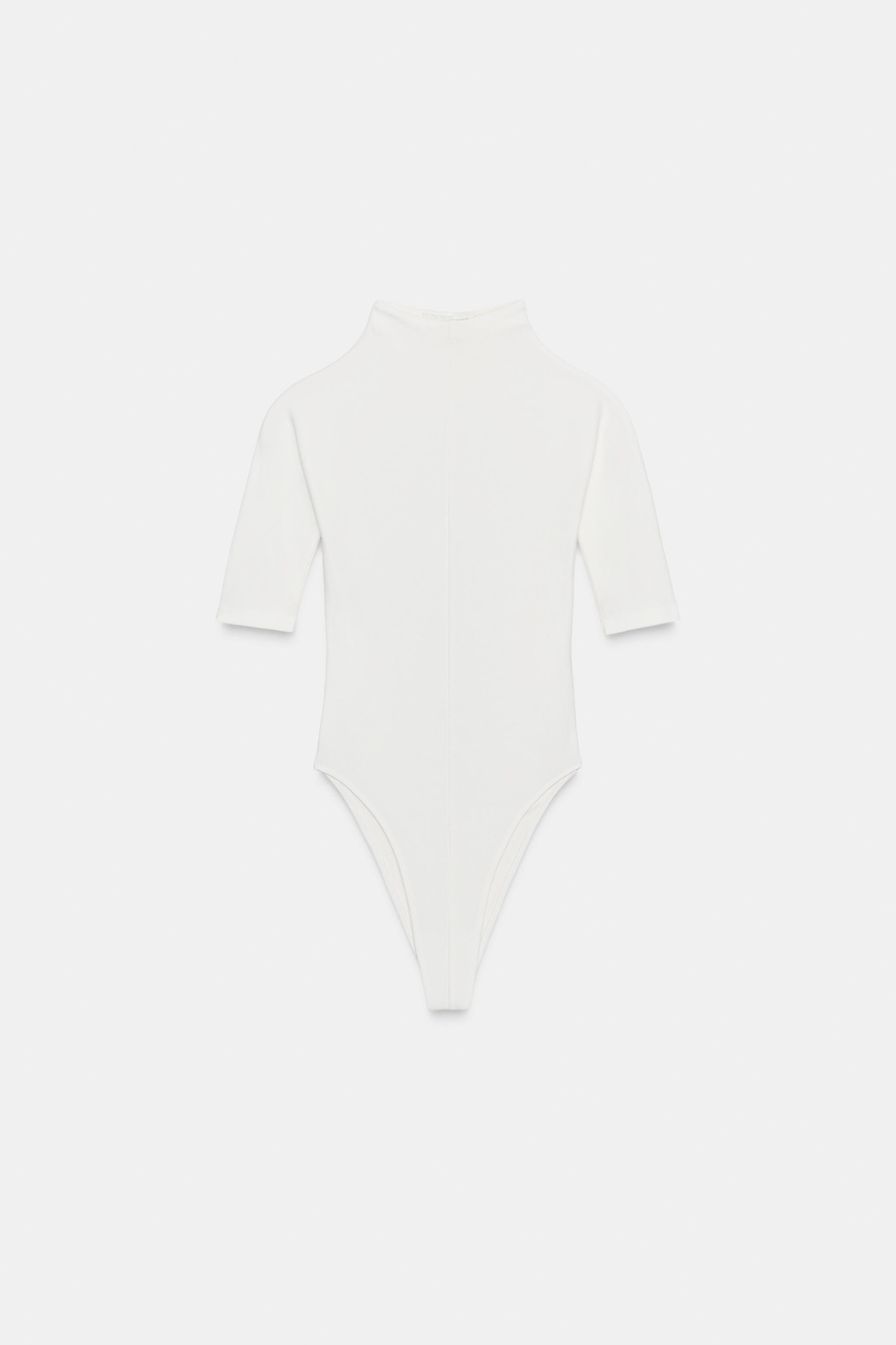 RUSTIC MOCK NECK BODYSUIT | Zara US
