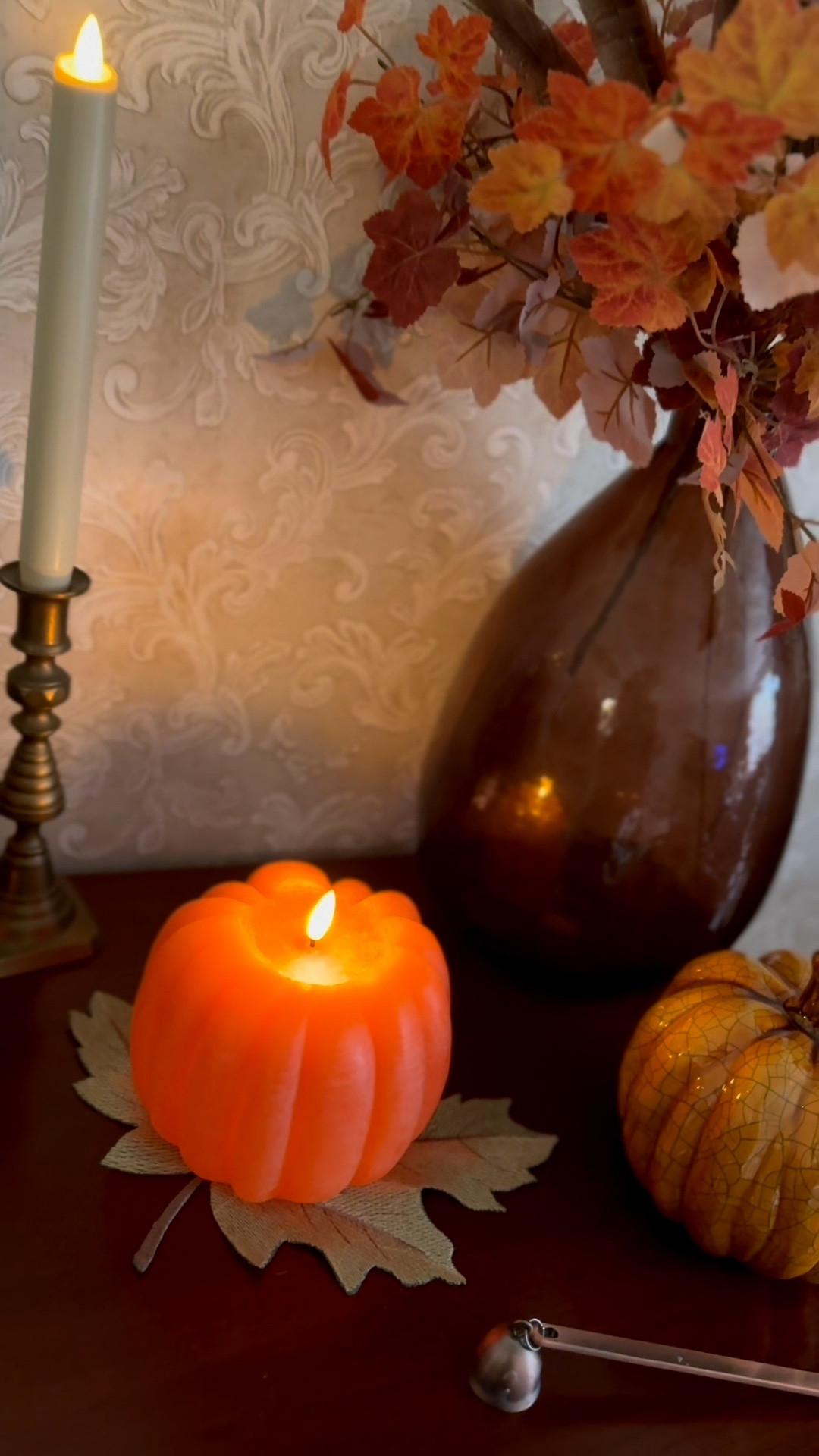 This pumpkin candle adds such a cozy touch to your fall and Halloween decor - has a remote with lots of different timer settings

#LTKHome #LTKSeasonal #LTKSaleAlert