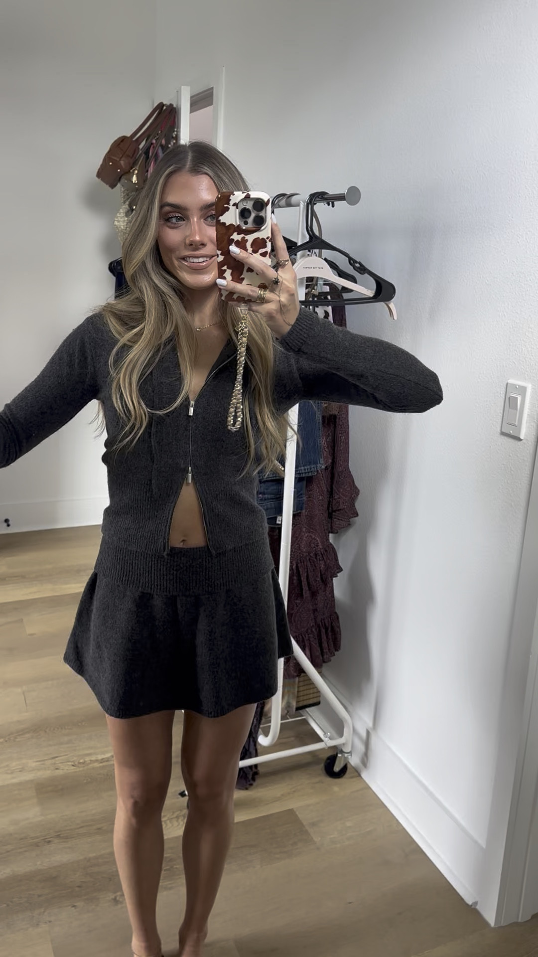 Size xs Your fave fitted knit
This comfy Hoodie has a body-hugging fit and a two-way zipper for multiple styling options. What’s knit—sorry…what’s *NOT* to love? Pair with the Foldover Sweater Skort for a cute fall look.

#LTKSaleAlert #LTKFindsUnder50 #LTKSeasonal