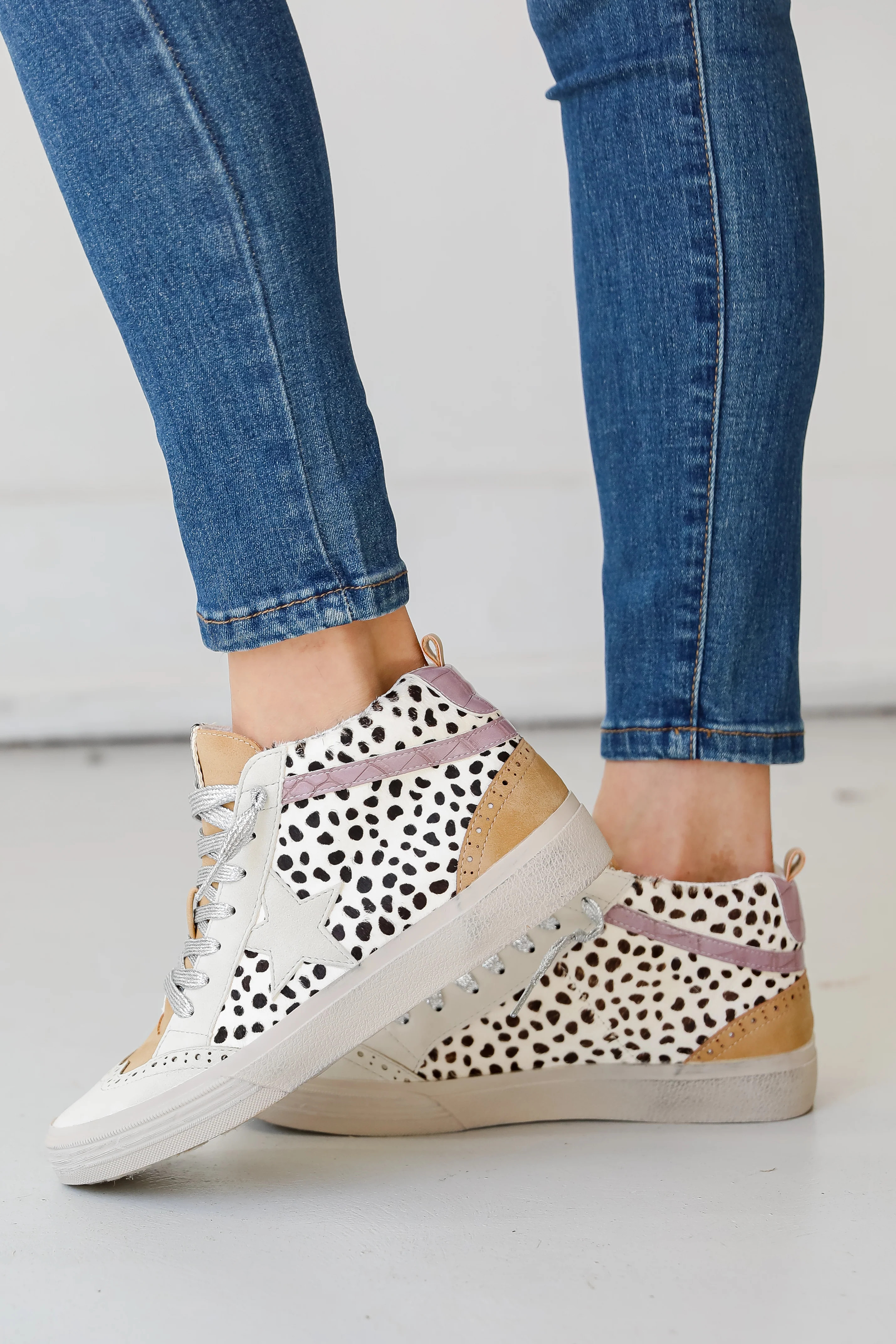 Paulina High Top Star Sneakers | Dress Up