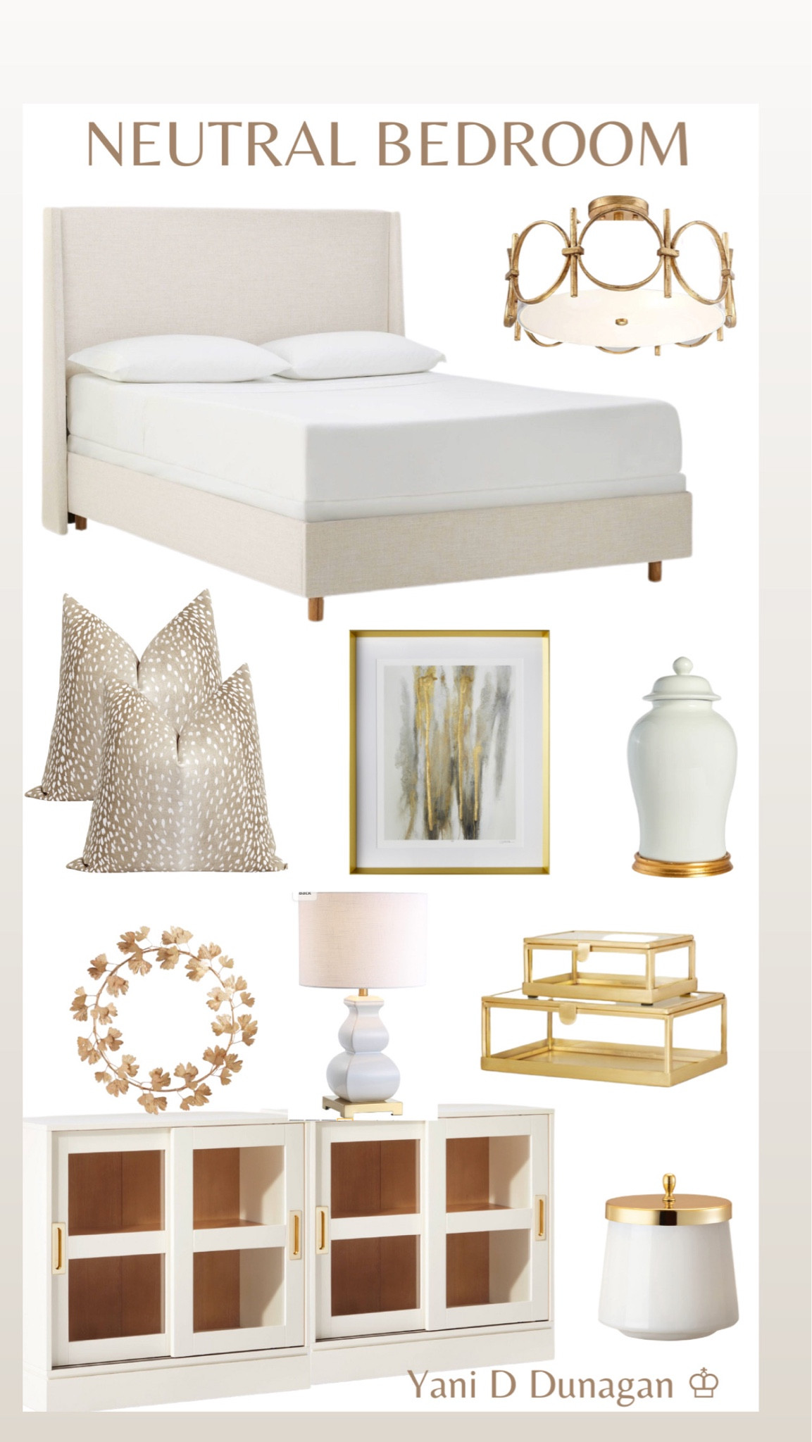 BEDROOM NEUTRAL DESIGN
Great Bed & Accent Pieces 
Home Interior Design


#LTKstyletip #LTKhome #LTKFind