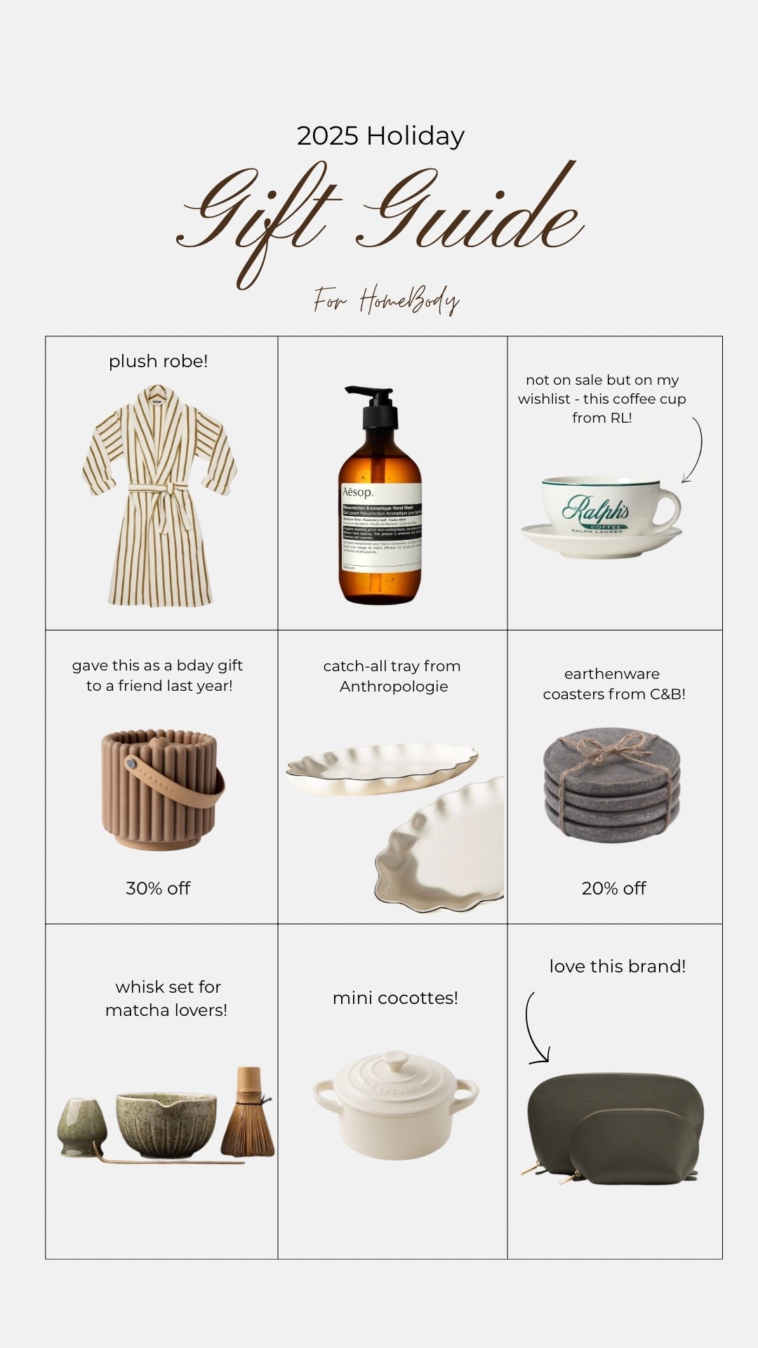 Sharing items that are on my wishlist this Holiday :) 