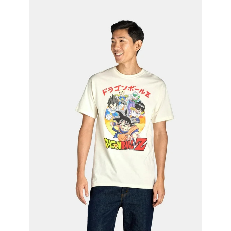 Dragon Ball Z Men's & Big Men's Graphic Tee Shirt, Sizes S-3XL - Walmart.com | Walmart (US)