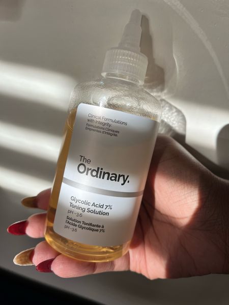 The Ordinary Glycolic Acid 7% Exfoliating Toner will come handy this summer. She kills the bacteria that produces body oder so you know I’m using it on my pits!

#LTKBeauty #LTKSeasonal