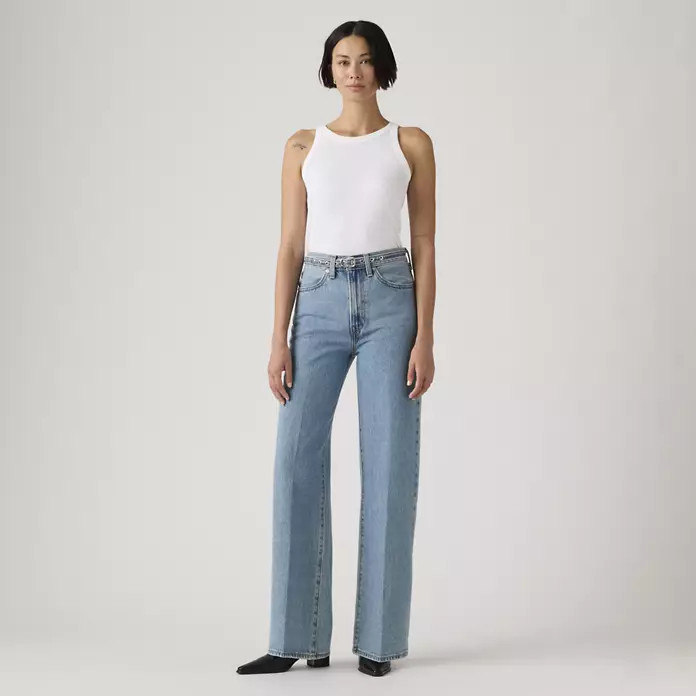 Ribcage Wide-leg Belted Women's Jeans | Levi's US