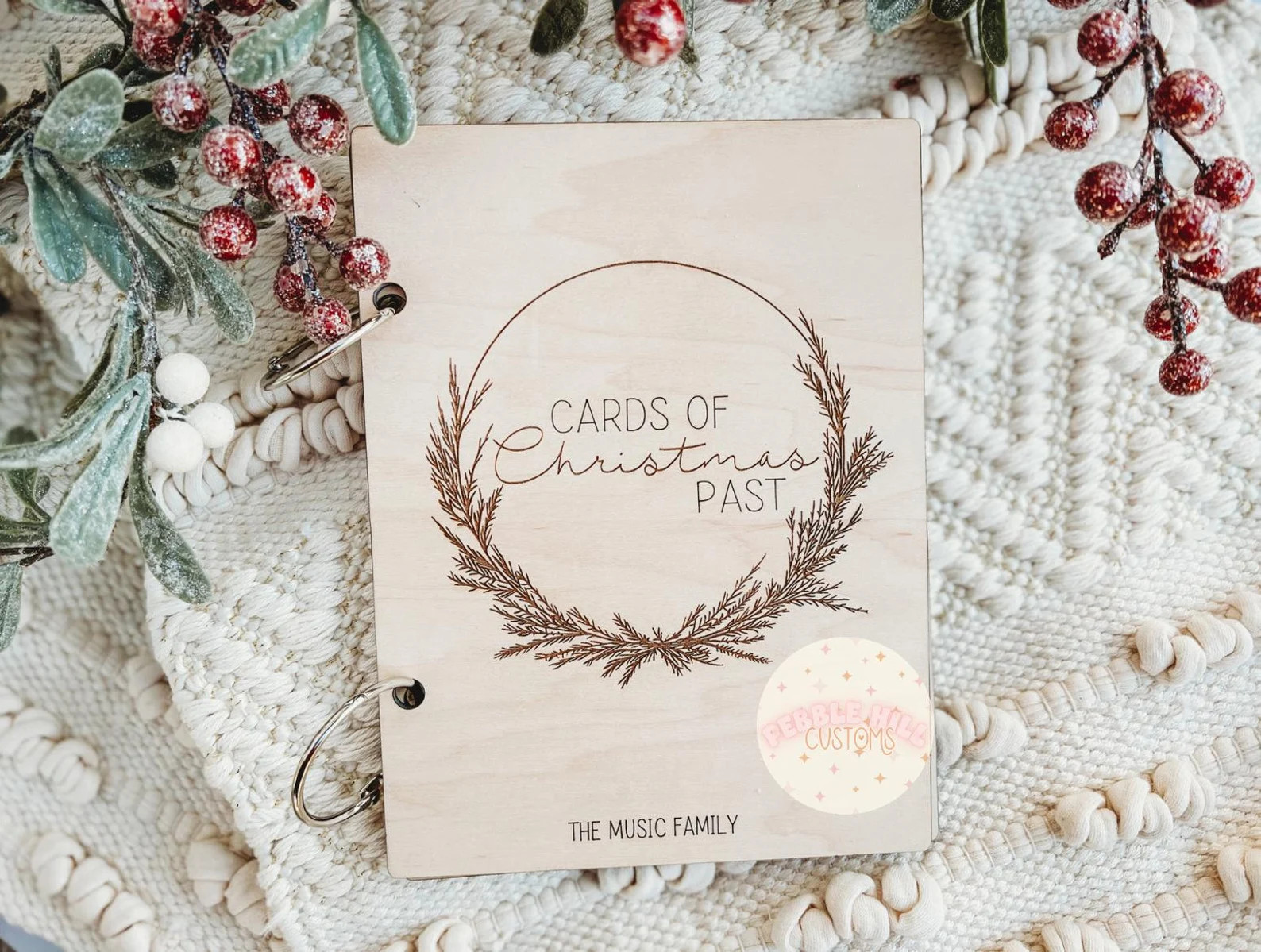 Christmas Card Holder | Christmas Card Keeper | Christmas Keepsake | Christmas Card Storage | Chr... | Etsy (US)