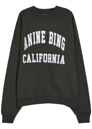 Miles logo cotton sweatshirt | Harvey Nichols