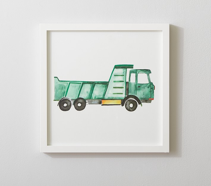 Truck Framed Art | Pottery Barn Kids