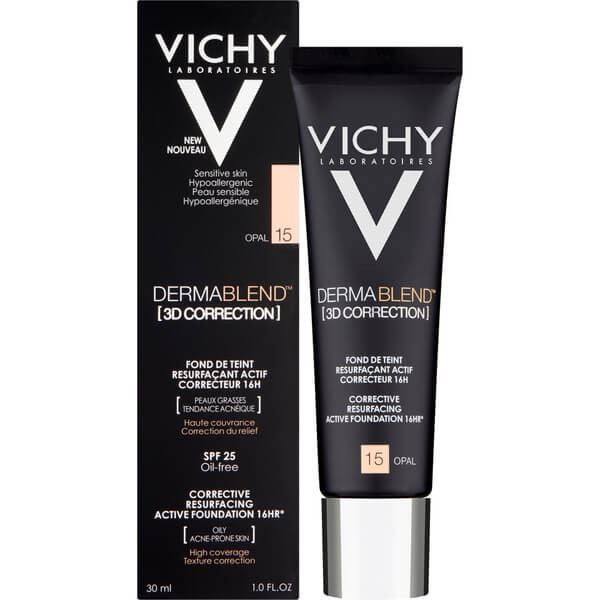 Foundation 3D Correction Dermablend Vichy 30 ml | Look Fantastic (FR)