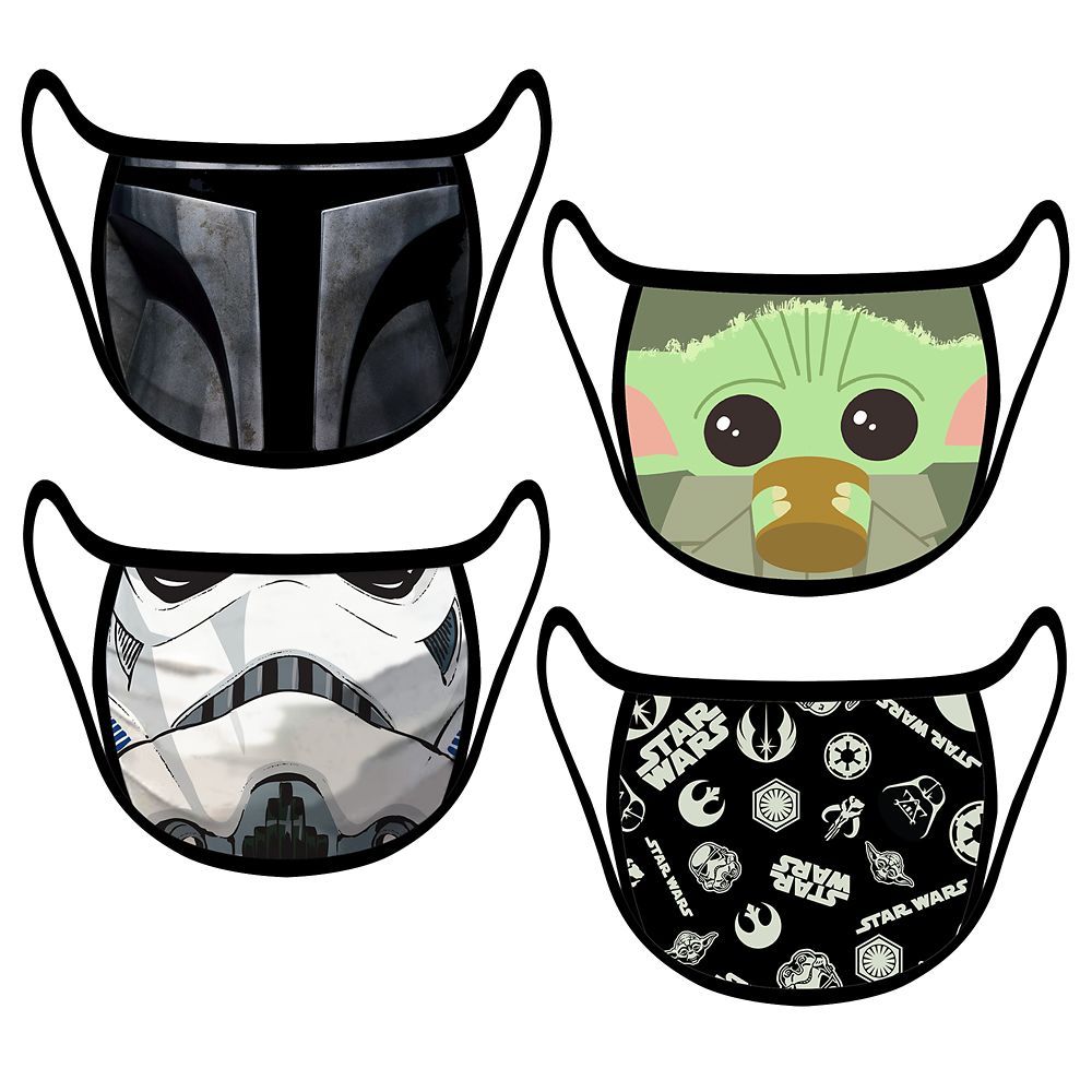 Cloth Face Masks 4-Pack – Star Wars – Set 2 | Disney Store