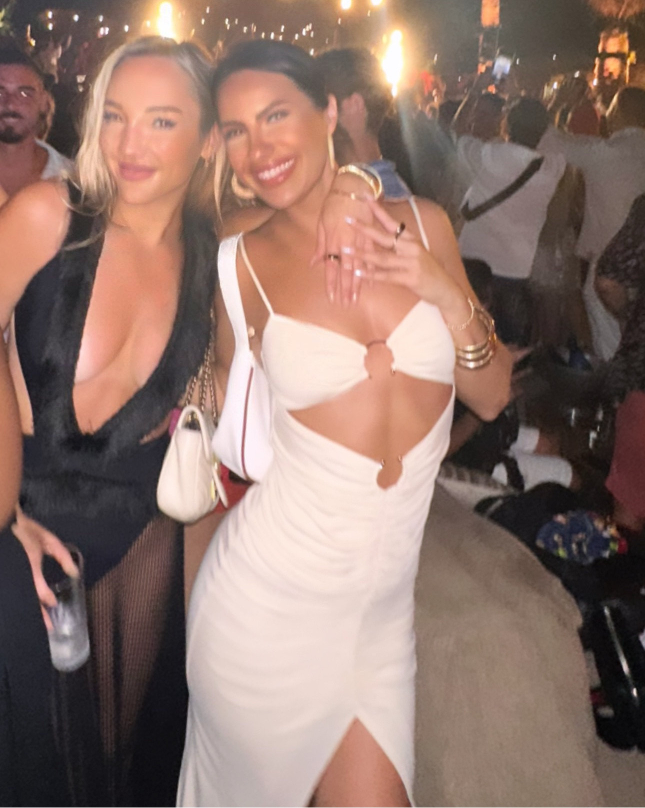 Turn heads in this elegant and sultry ruched midi dress, perfect for your Mykonos getaway or any occasion that calls for effortless sophistication. Featuring a daring cutout design with gold ring accents, this dress beautifully contours your figure while exuding modern glamour. The adjustable straps and thigh-high slit add a touch of versatility and allure, making it a show-stopping choice for sunset dinners or island adventures. Embrace timeless chic with a bold, contemporary twist.

#LTKTravel #LTKStyleTip #LTKBeauty