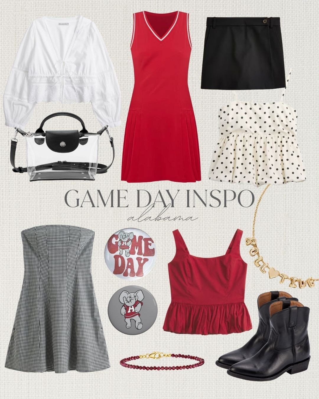 Loving these game day finds 💕

Loverly Grey, Alabama game day outfit ideas, Bama game day outfit inspo

#LTKautumn #LTKStyleTip #LTKSeasonal