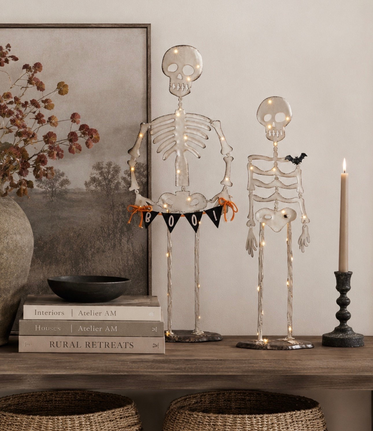 These skeletons are so cute for a console table or porch 🧡

#LTKSeasonal #LTKSaleAlert #LTKHome