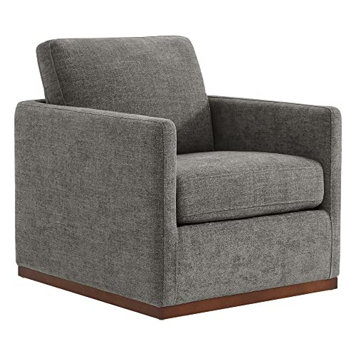 CHITA Swivel Accent Chair, FSC Certified Mid Century Modern Arm Chair for Living Room and Bedroom, Fully Assembled, Grey | Amazon (US)