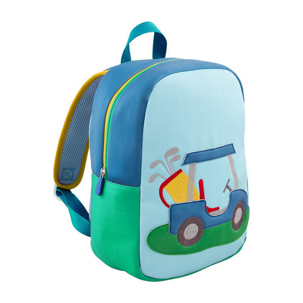 Mud Pie Kids Boy's Golf Neoprene Backpack in Blue | Exterior: 80% Sbr 20% Polyester Interior: 100% Polyester | Mud Pie
