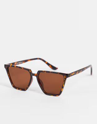 Glamorous oversized cateye sunglasses in black | ASOS (Global)