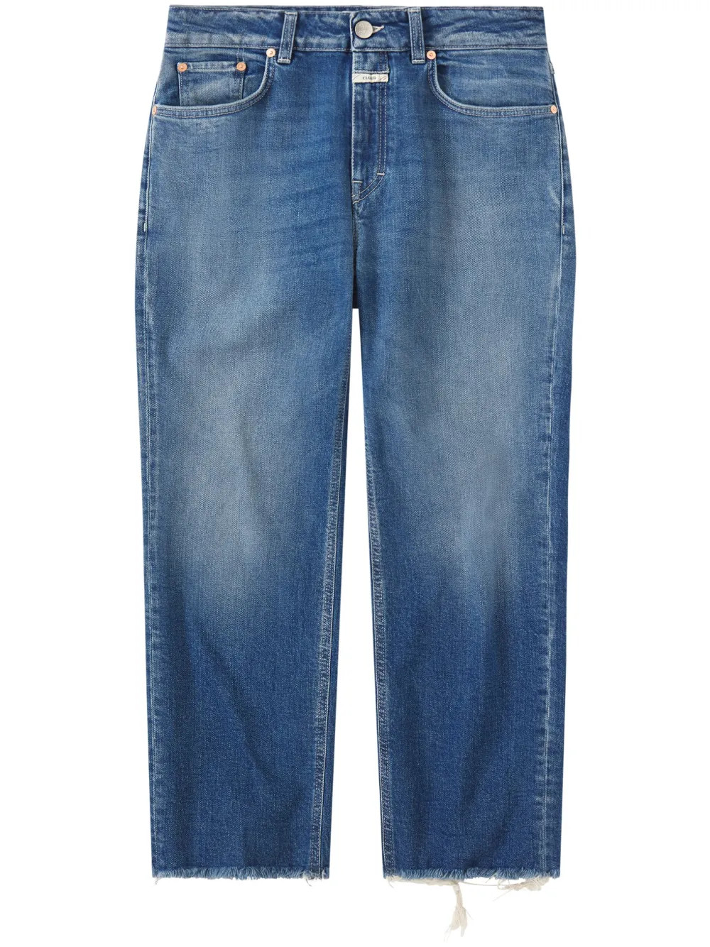 Closed Milo mid-rise Cropped Jeans | Blue | FARFETCH AU | Farfetch Global