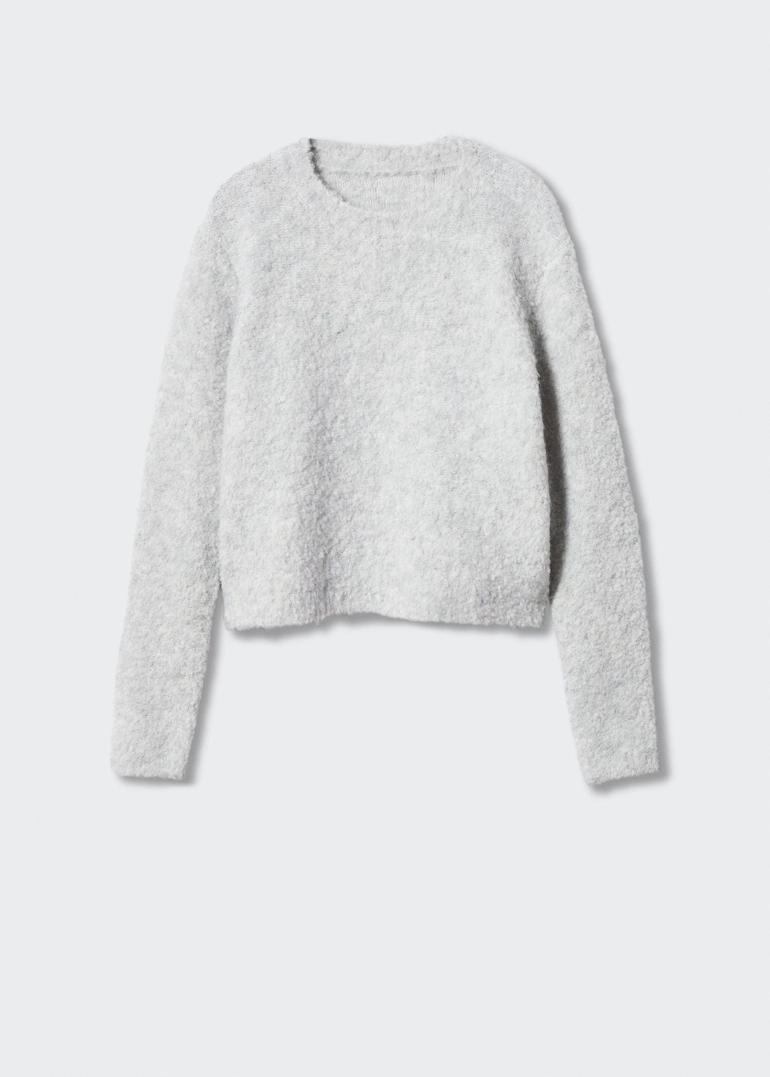 Bouclé sweater -  Women | Mango United Kingdom | MANGO (UK)