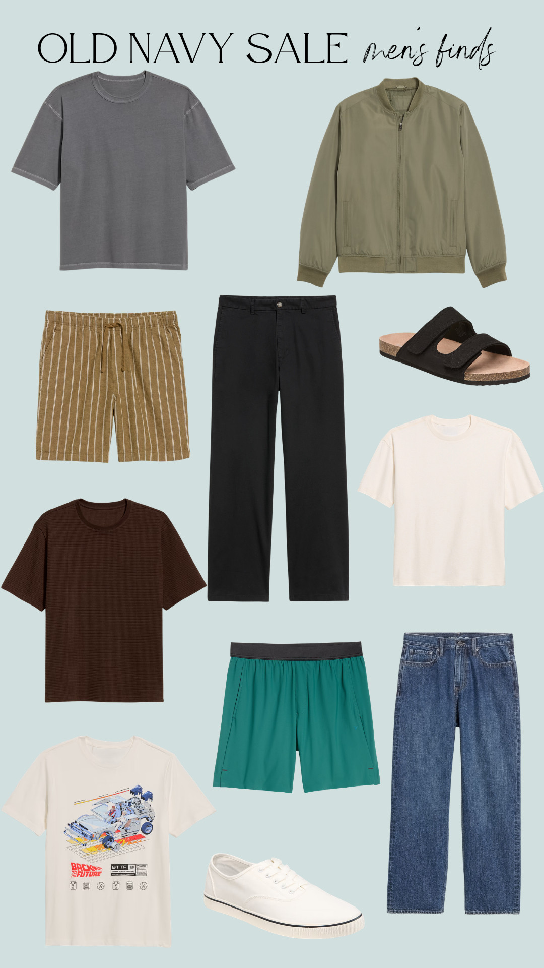 The best men's finds from the Old Navy sale! Grab them while they are 50% off! 

 #LTKSaleAlert #LTKMens