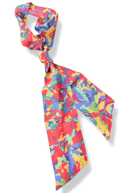 All The Fun Silk Bow Scarf | The Willow Tree