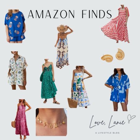 Here’s some pretty great Amazon finds from the week!! Dress them up dress them down wear on the fourth… All the things!! #amazon #amazonfinds #freepeopledupes #summerstyle #summeroutfits #pooloutfits #resortoutfit 

#LTKFindsUnder50 #LTKStyleTip #LTKSaleAlert