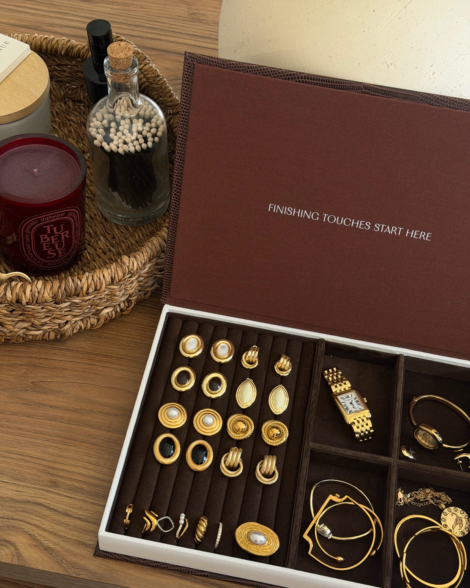 My every day jewellery and the most beautiful jewellery box 🖤✨

#LTKuk #LTKgiftguide #LTKstyletip