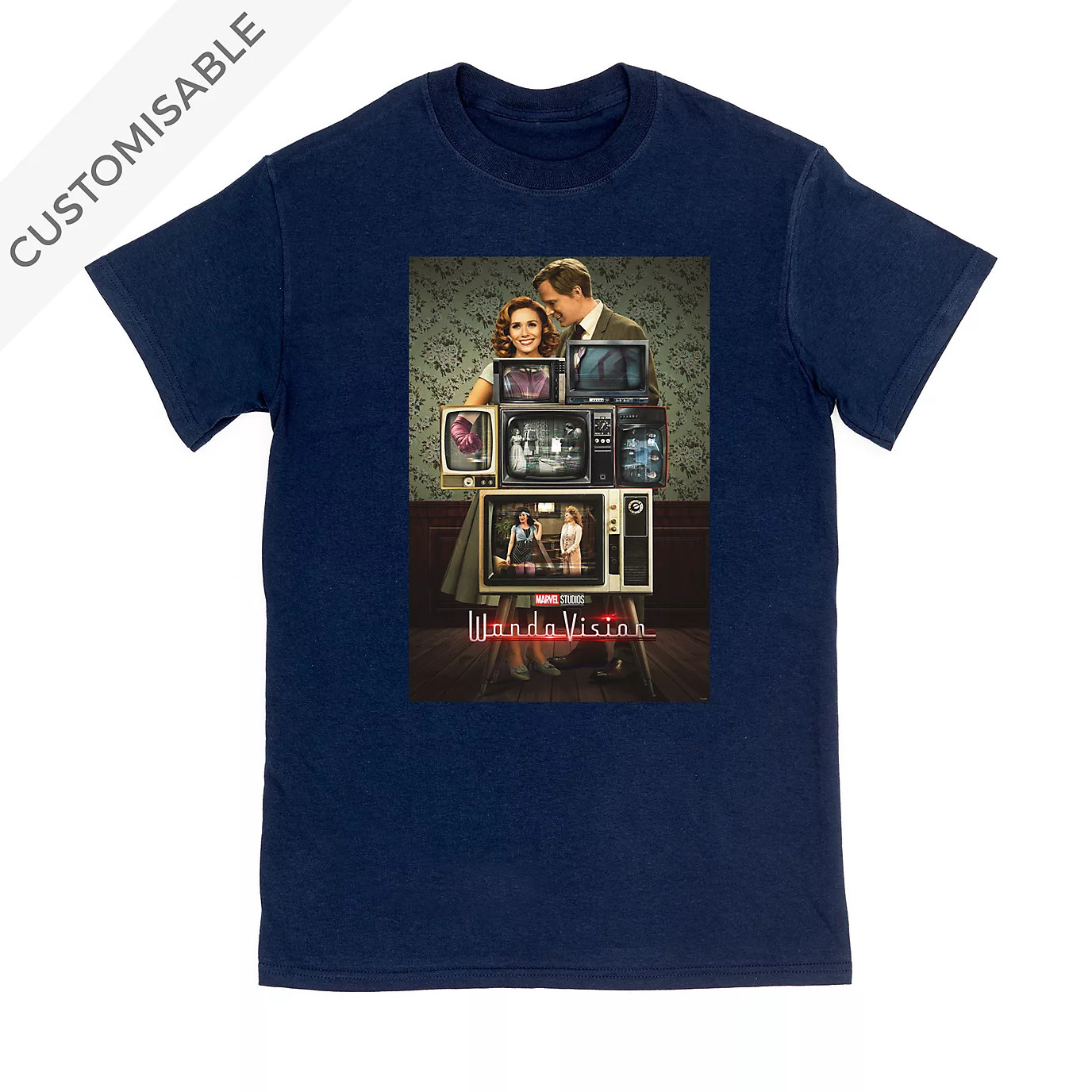 WandaVision Television Customisable T-Shirt For Adults | shopDisney (UK)
