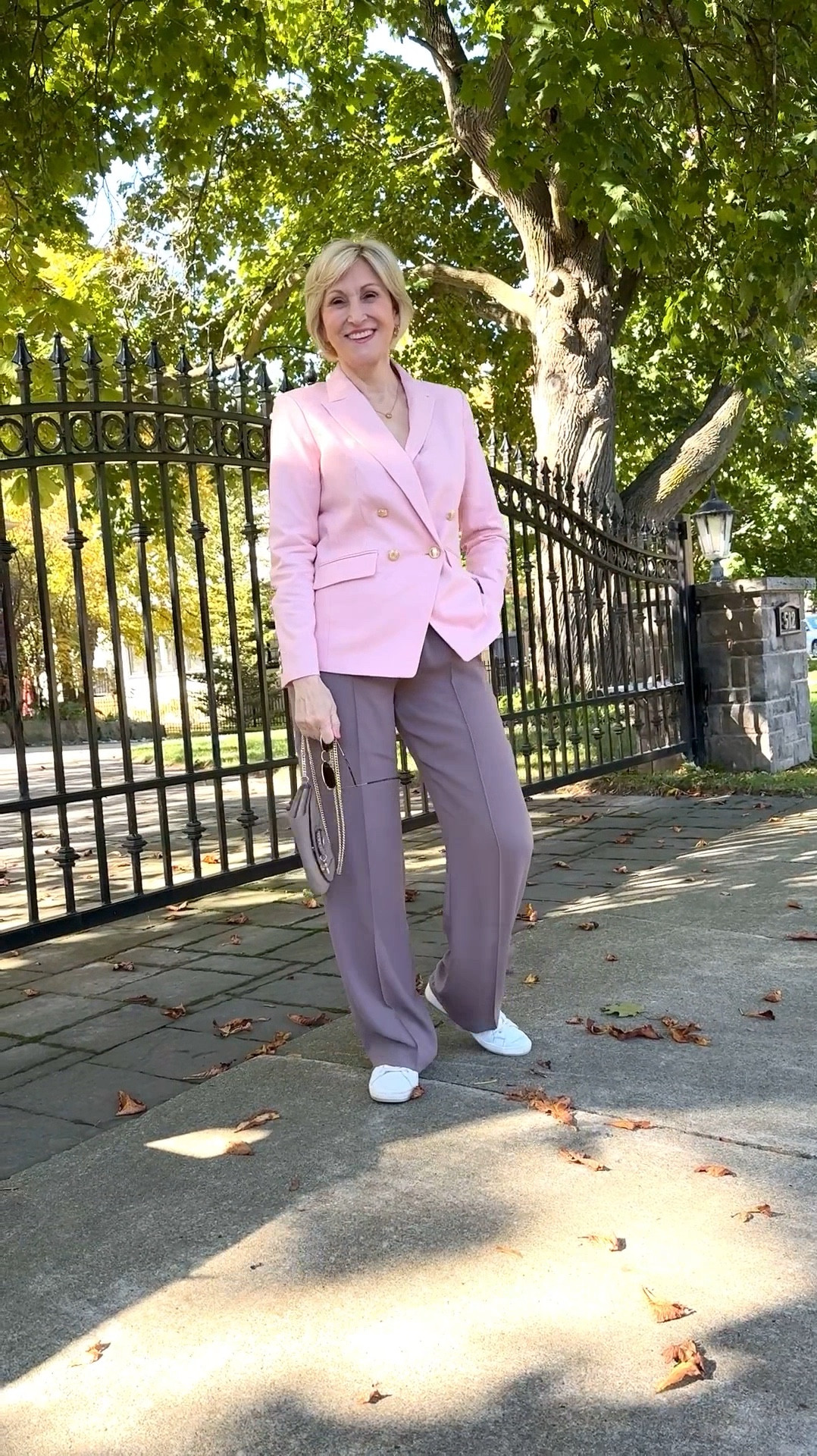 These trousers are a must-have in your wardrobe this winter! They have a relaxed fit, with an easy care and pull-on design, these Carefree Crepe trousers from @spanx are lightweight, have an elevated feel and flatters all over. I’ve dressed them up with these soft pink blazer from @talbots
🌸Scroll down to shop & follow for more


#LTKVideo #LTKSaleAlert #LTKOver40