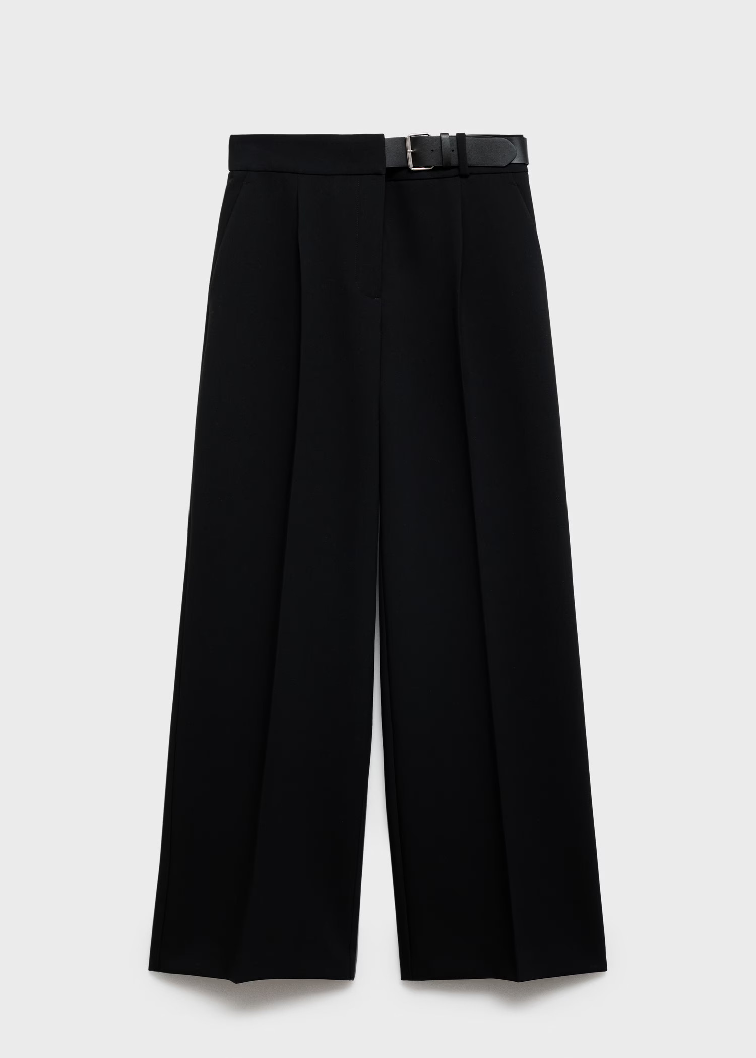 Belt straight-fit pants - Women | MANGO USA | Mango (US/MX/AU)
